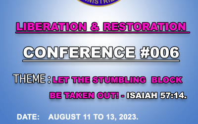 Liberation & Restoration Conference